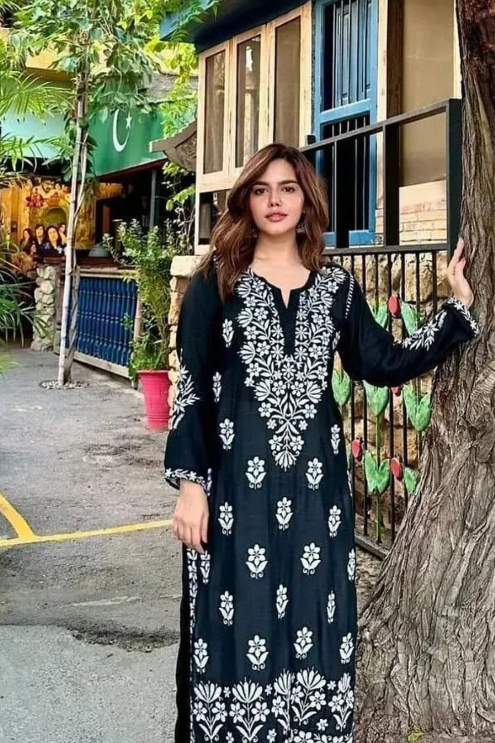 Indian Chikankari Kurti